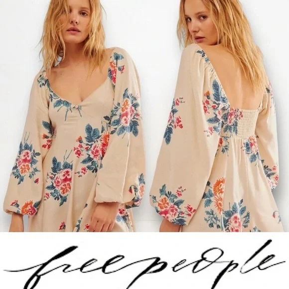 Gorgeous, Free People Francesca mini dress❤️ NWOT size Small - Picture 1 of 5